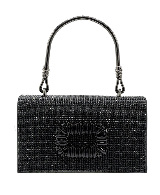 Rhinestone Buckle Evening Bag view