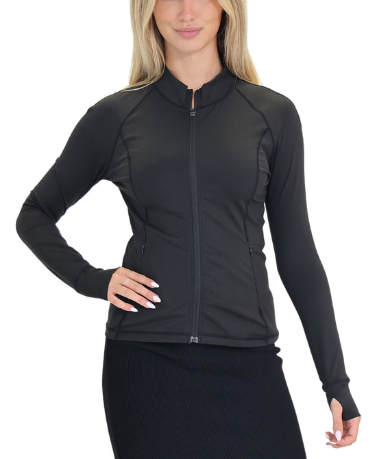 Zip Up Top view 
