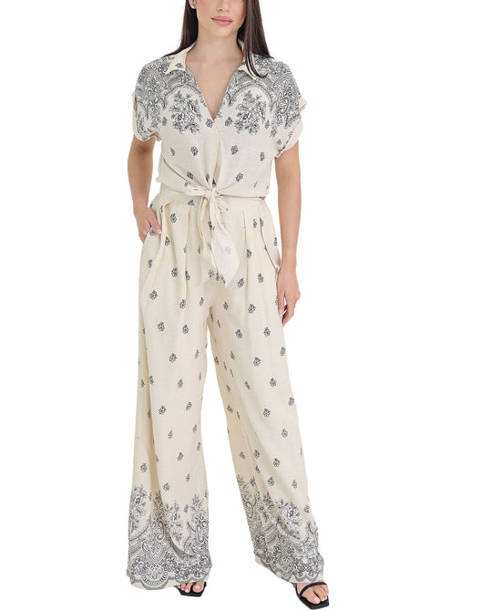 Printed Top & Pant Set - 2 Pc Set view 