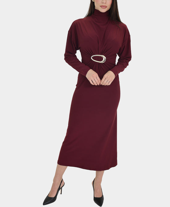 Maxi Dress w/ Gold Oval view