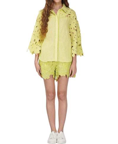 Floral Lace Shorts image 2