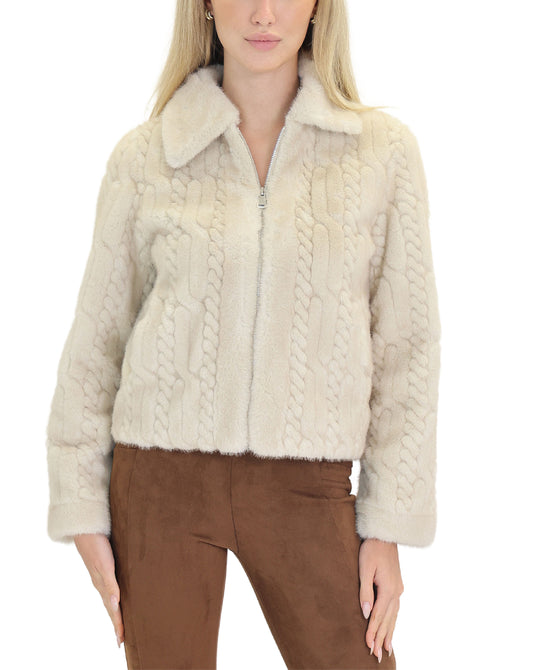 Faux Fur Jacket view