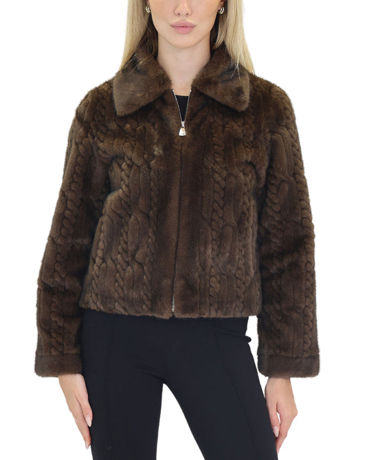 Faux Fur Jacket view