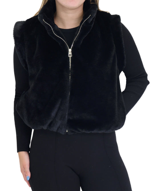 Faux Fur Vest view
