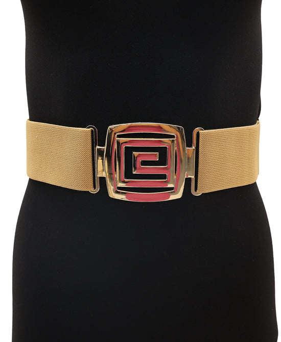 Elastic Metal Buckle Belt view