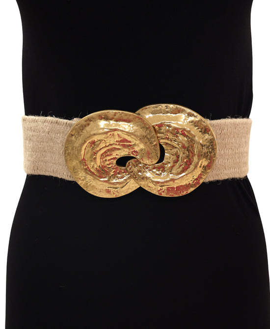 Double Metal Buckle Belt view