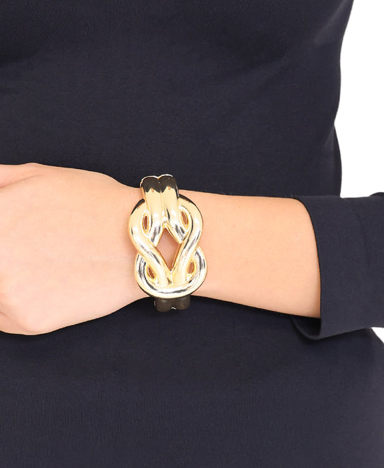 Knotted Cuff Bracelet view