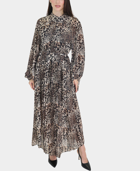 Leopard Print Maxi Dress view