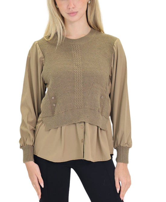 Sweater & Blouse Combo view