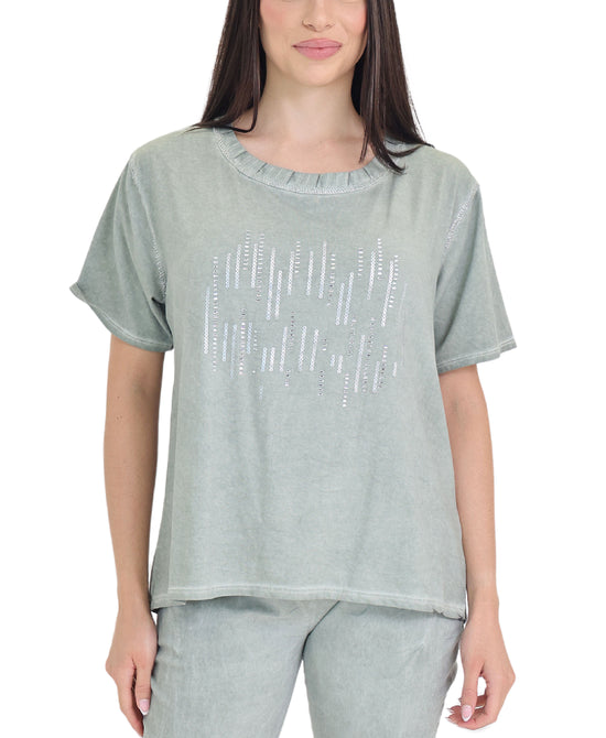 Crystal Accent Tee view 
