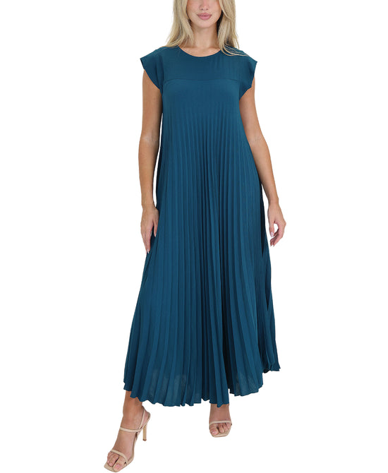 Pleated Maxi Dress view