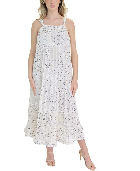 Bandana Print Maxi Dress view