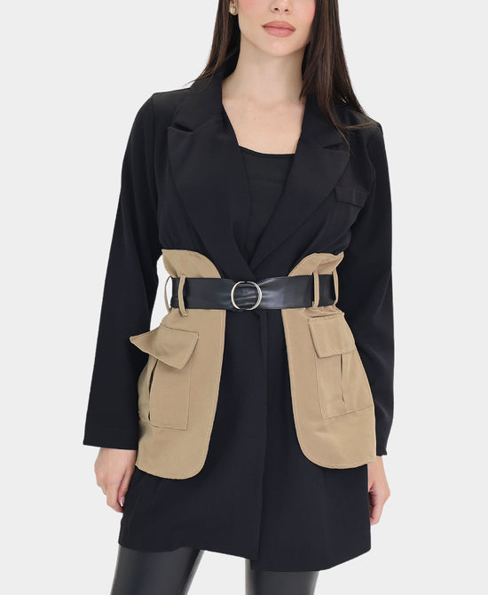 Two Tone Blazer view