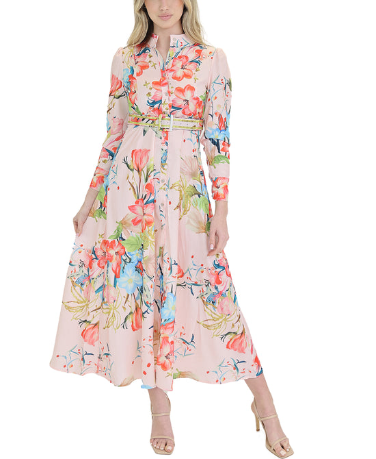 Floral Print Maxi Dress view 