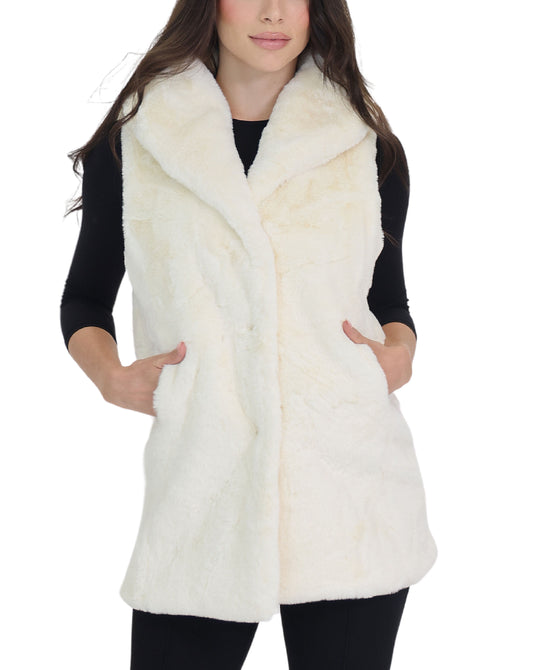 Faux Fur Vest view