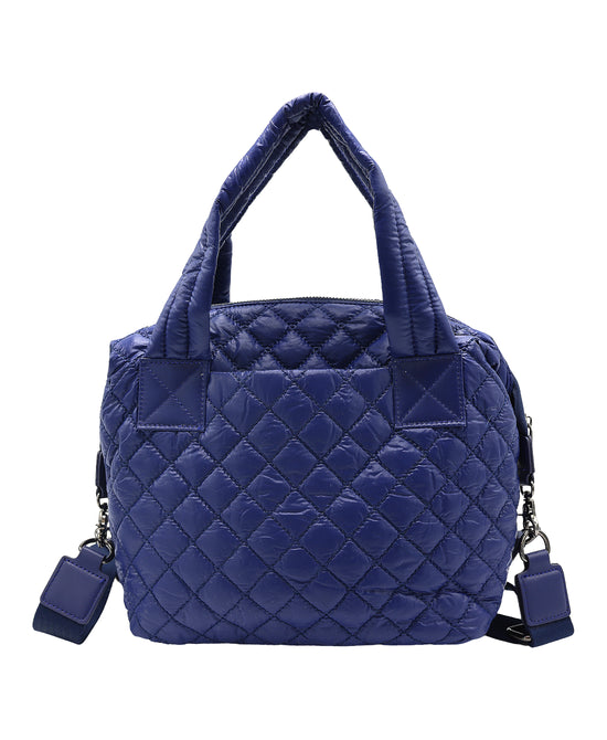 Quilted Puffer Tote Bag view 