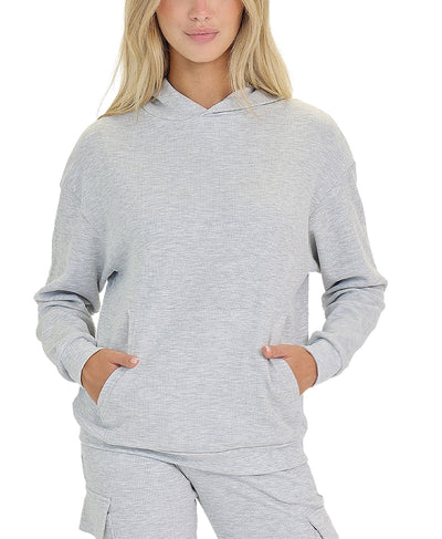 Waffle Knit Hoodie image 1