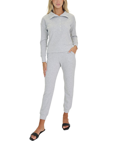 Waffle Knit Joggers image 2