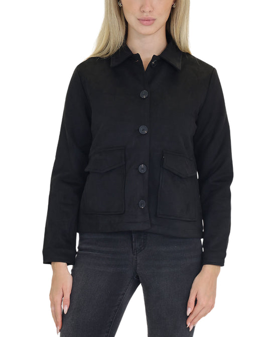 Faux Suede Jacket view
