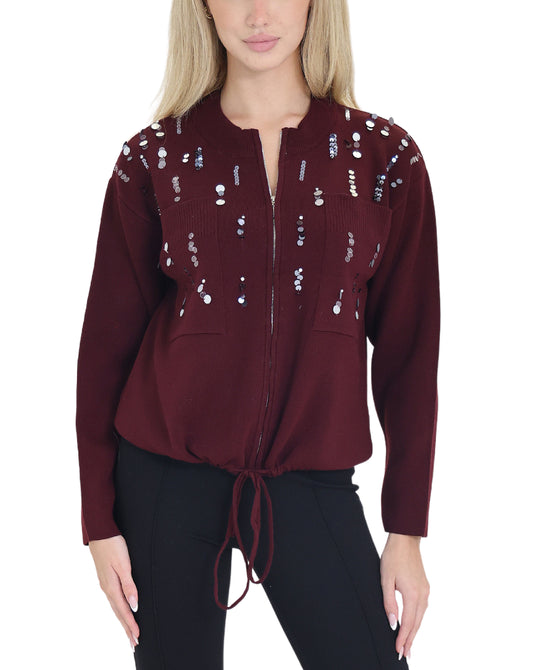 Sweater w/ Sequins view