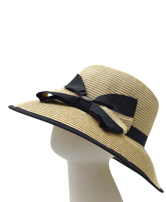 Two Tone Hat w/ Bow view 