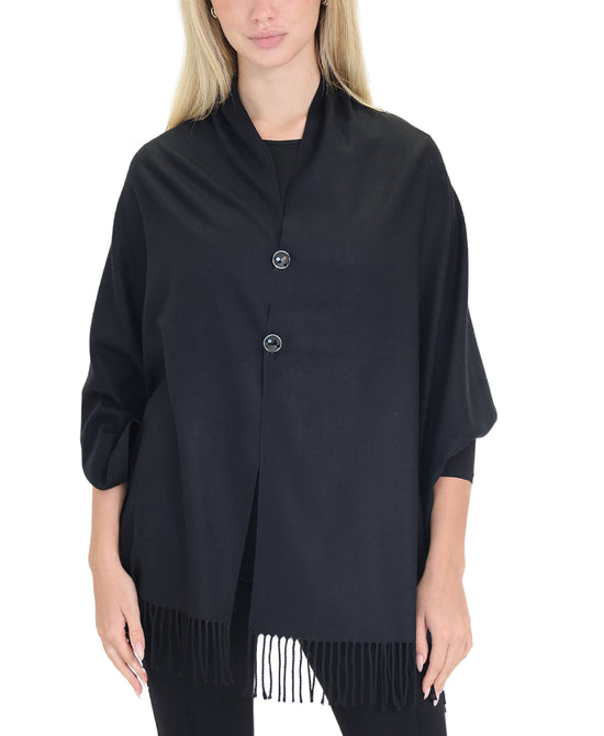 Shawl w/ Jeweled Buttons view