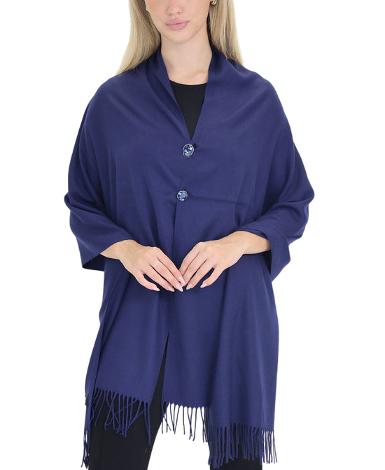 Shawl w/ Jeweled Buttons view