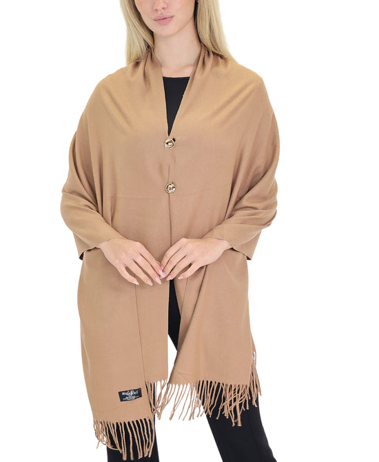 Shawl w/ Jeweled Buttons view