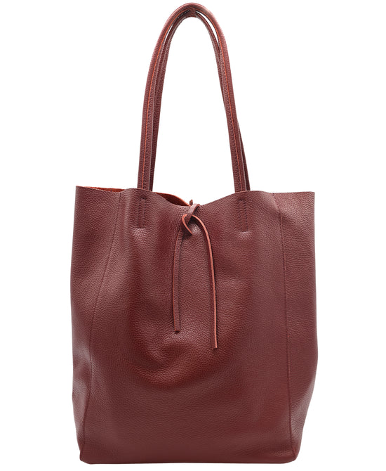 Leather Tote Bag view 