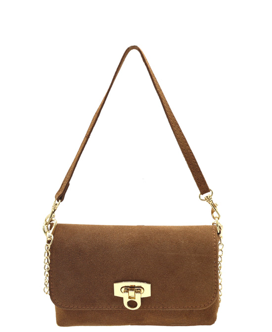 Suede Shoulder Bag view 