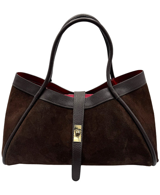Suede Tote Bag view