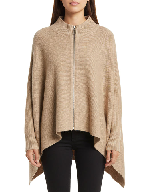 Knit Hi-Lo Poncho view 