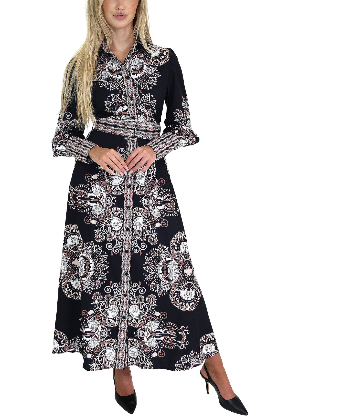 Print Maxi Dress view 1