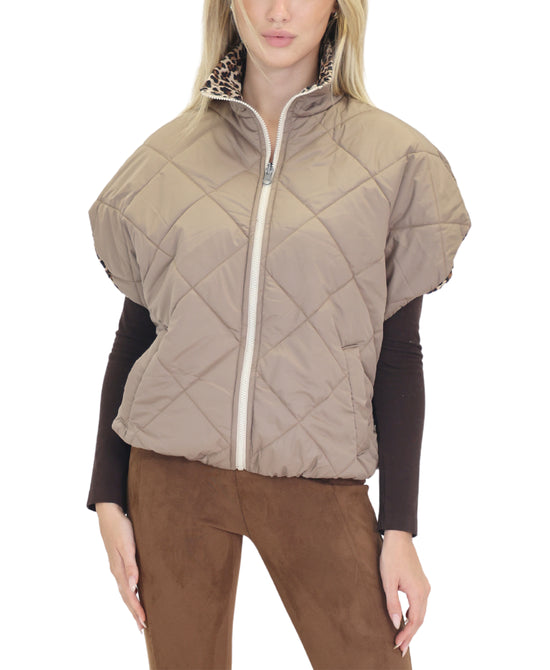 Reversible Quilted Vest view