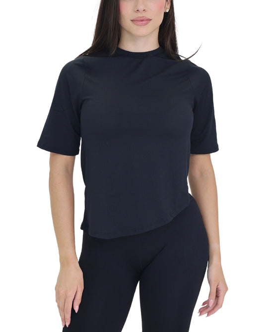 Solid Scoop Tee view