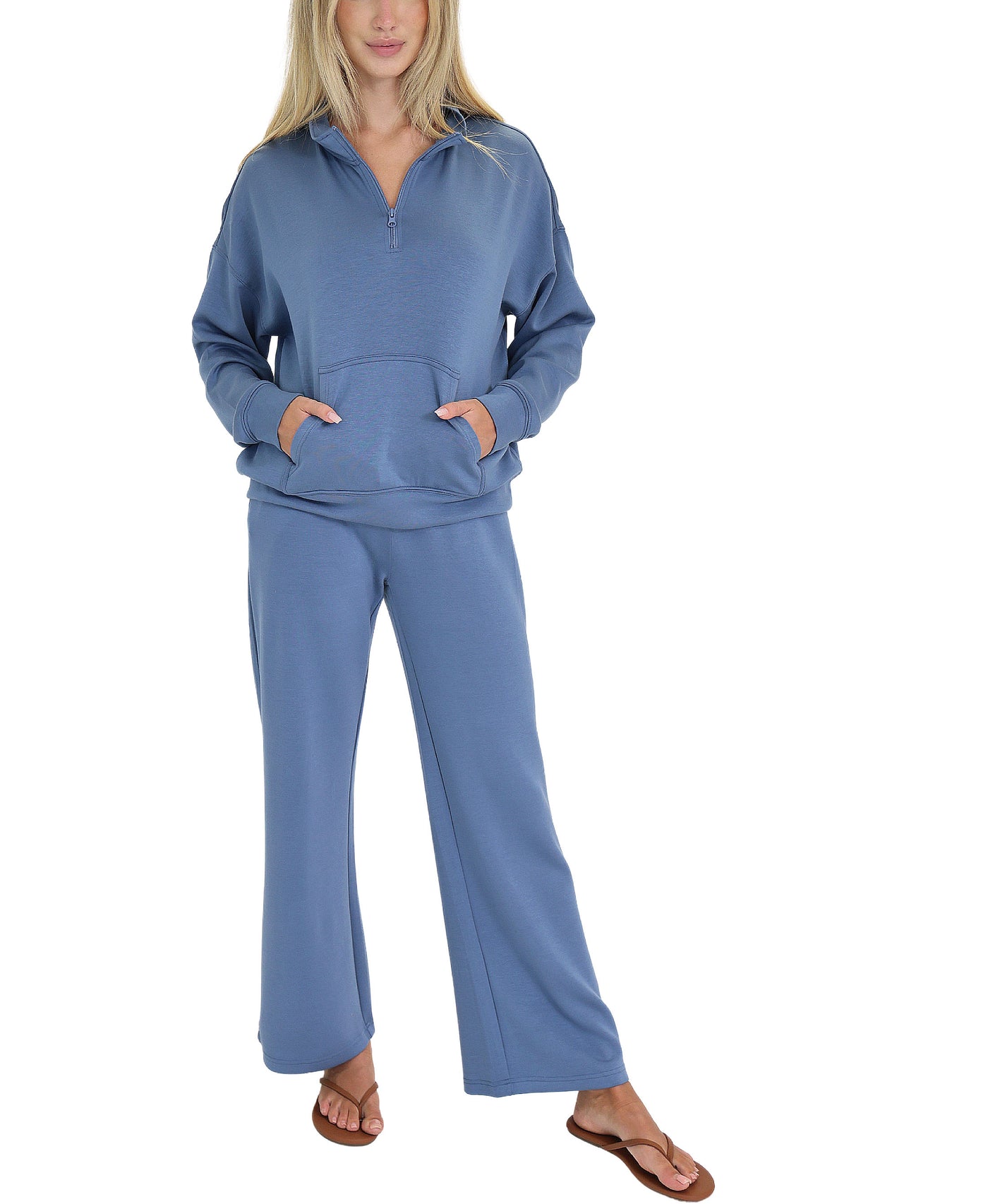 Cloud Fleece Quarter Zip Top view 2