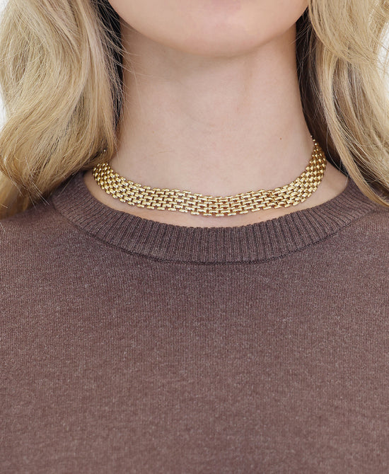 Chain Collar Necklace view 