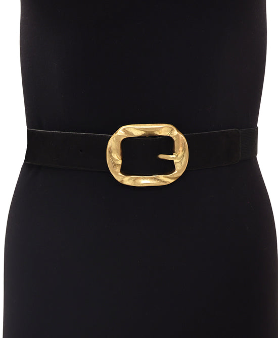 Suede Buckle Belt view 