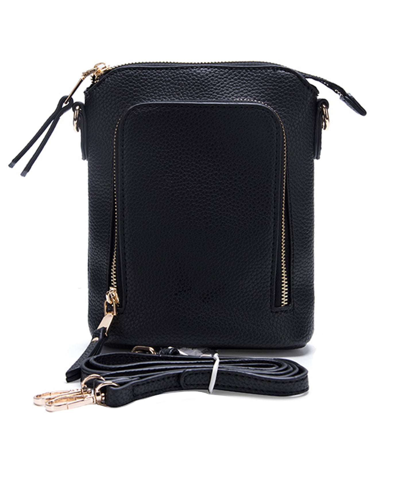 Faux Leather Crossbody Bag view 1