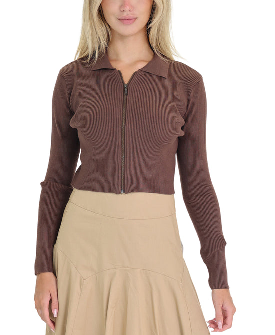 Ribbed Cardigan view