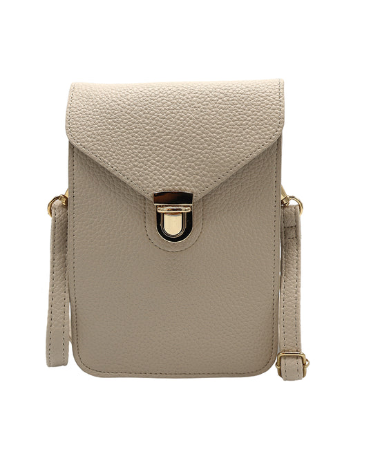 Faux Leather Cell Phone Holder/Crossbody Bag view 
