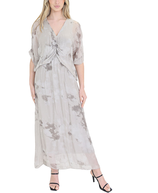 Silk Tie Dye Dress view 