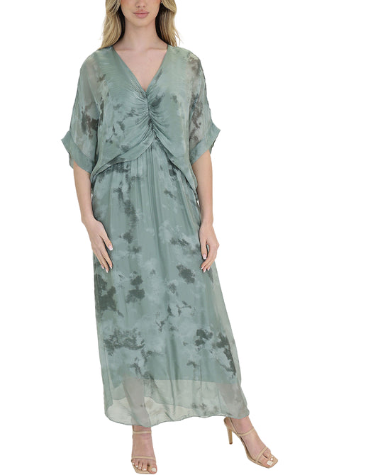 Silk Tie Dye Dress view