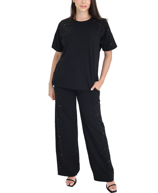 Sequin Top & Pants Set - 2 Pc Set view 