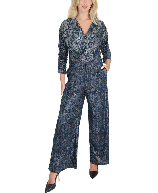 Metallic Jumpsuit view