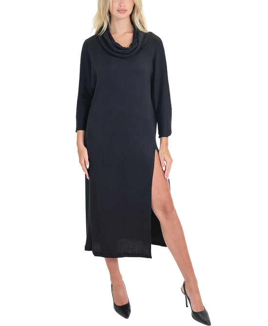 Cowl Neck Midi Dress view