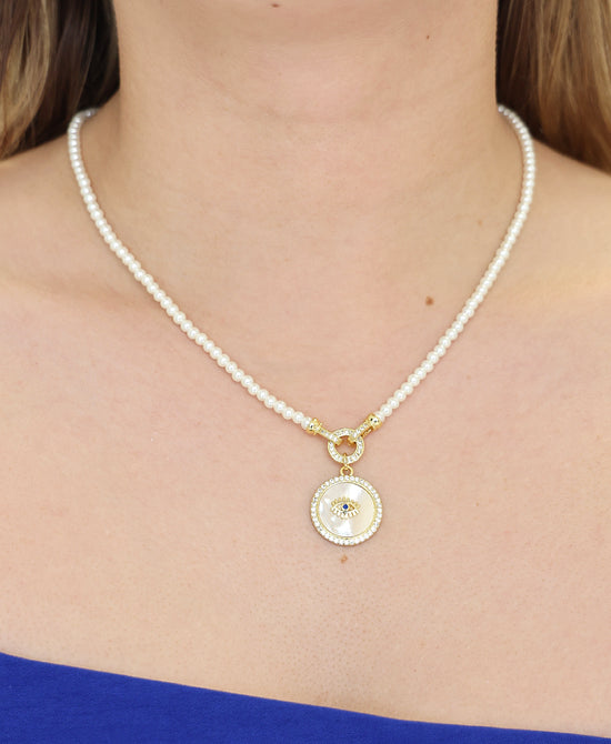 Evil Eye Pendant Necklace view