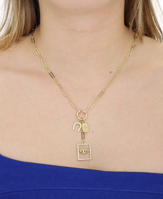 Evil Eye Charm Necklace view