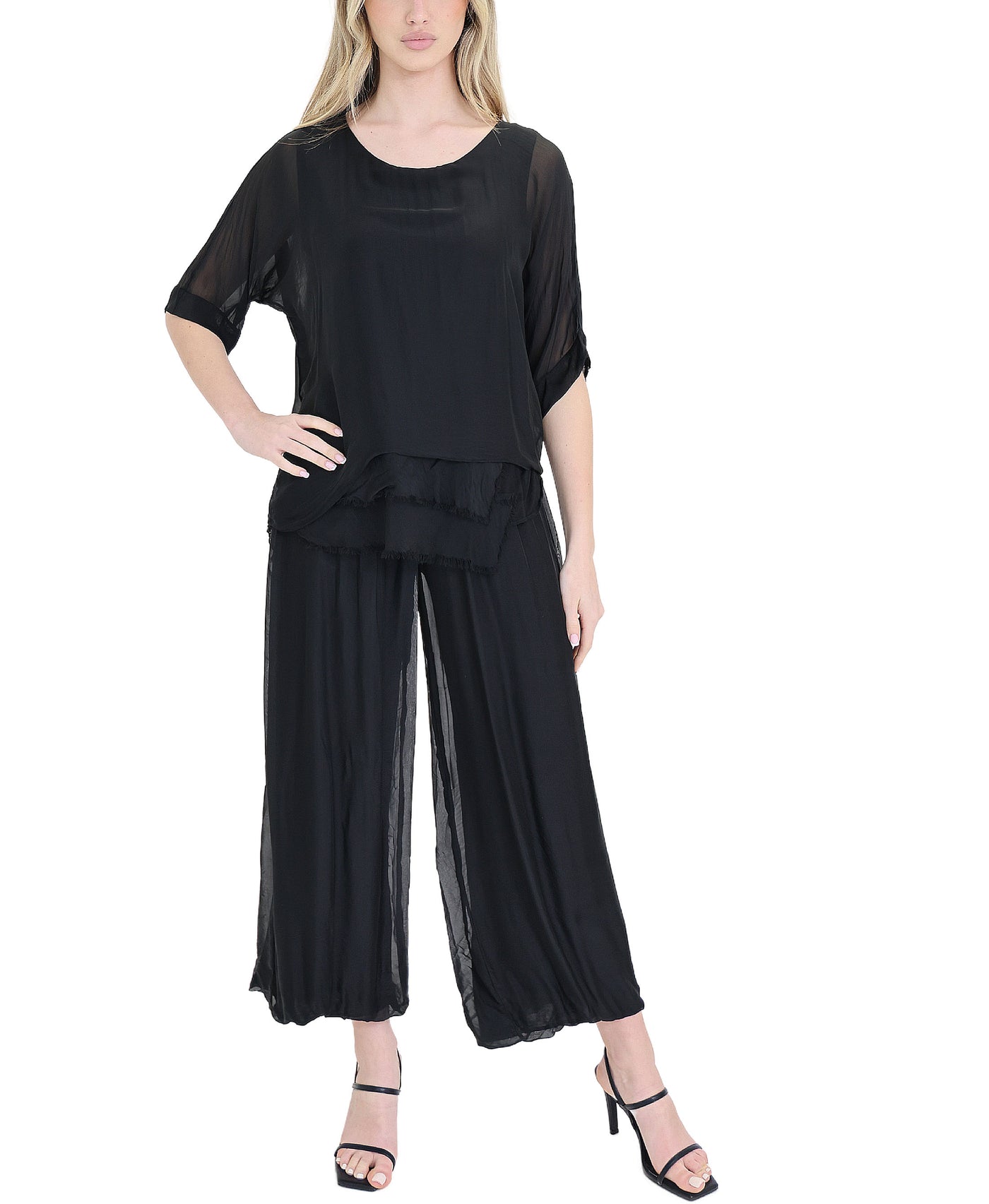 Silk Pants view 3