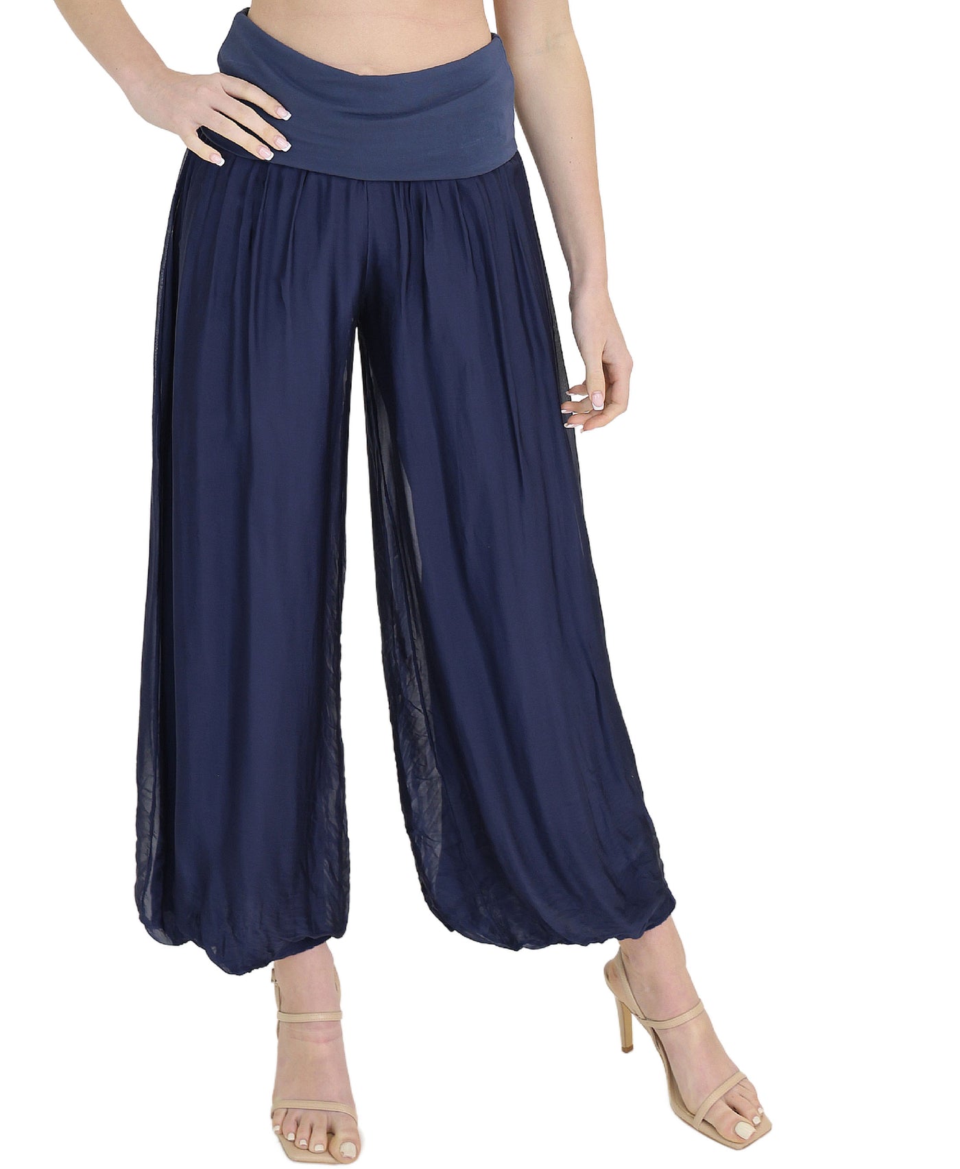 Silk Pants view 1